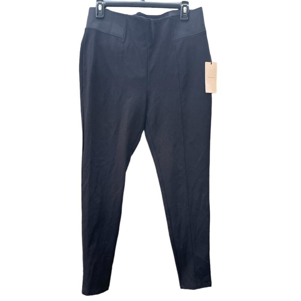 NWT Halogen Womens Black Elastic Waist Pull-On Stretch Leggings Pants